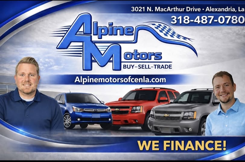 Alpine Motors sponsor logo