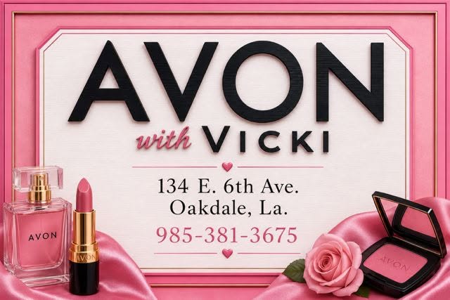 Avon with Vicki sponsor logo