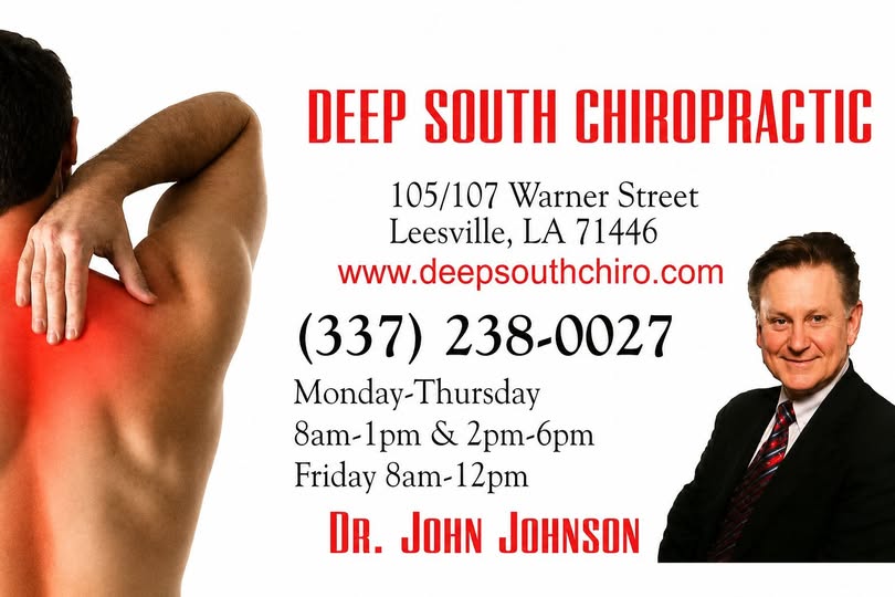 Deep South Chiropractic sponsor logo